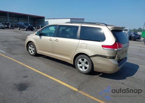 2012 Toyota Sienna Le V6 8 Passenger from USA, damaged, VIN 5TDKK3DC0CS239963